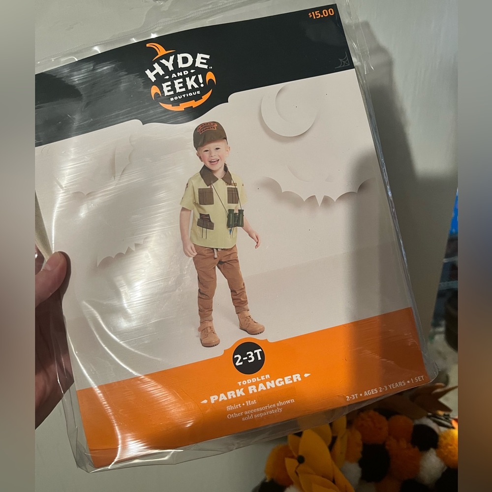 Kids park ranger Halloween costume
